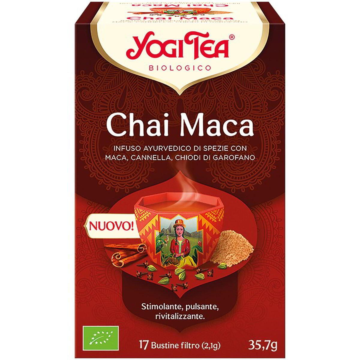 Infuso ayurvedico Chai Maca