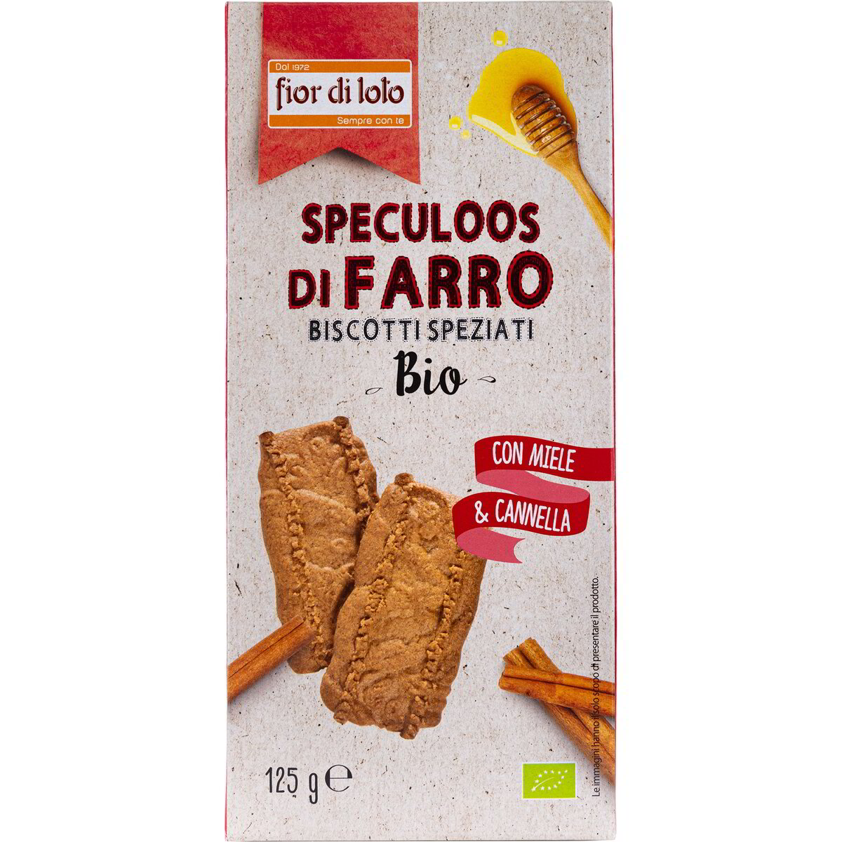 Biscotti Speculoos di farro con miele e cannella
