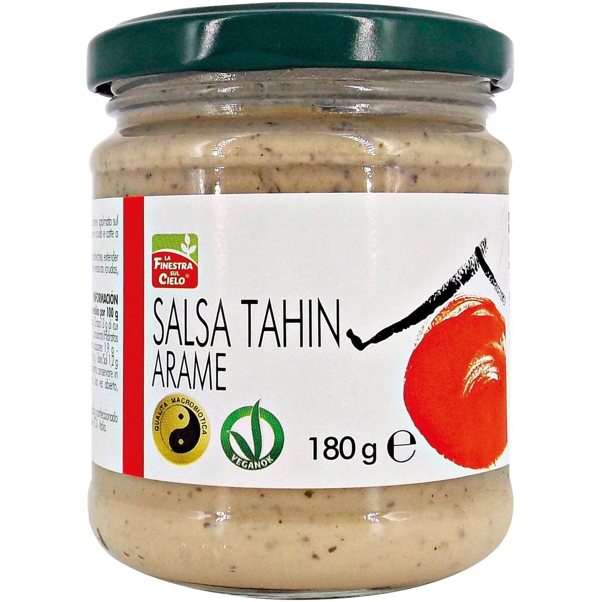 Salsa tahin con alga arame