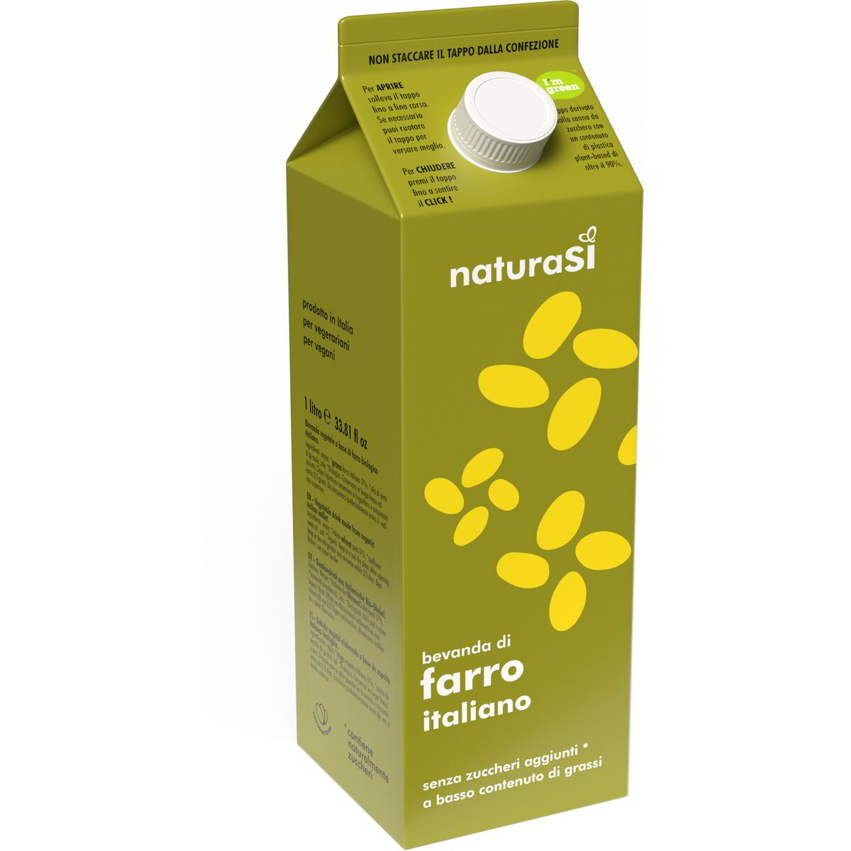 Bevanda di farro italiano