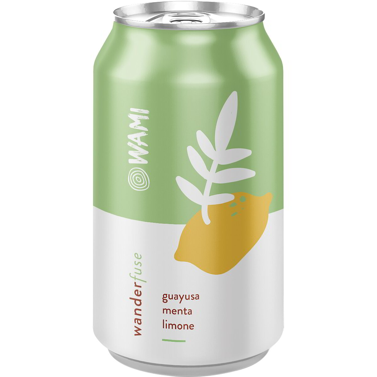 Bevanda guayusa, menta e limone