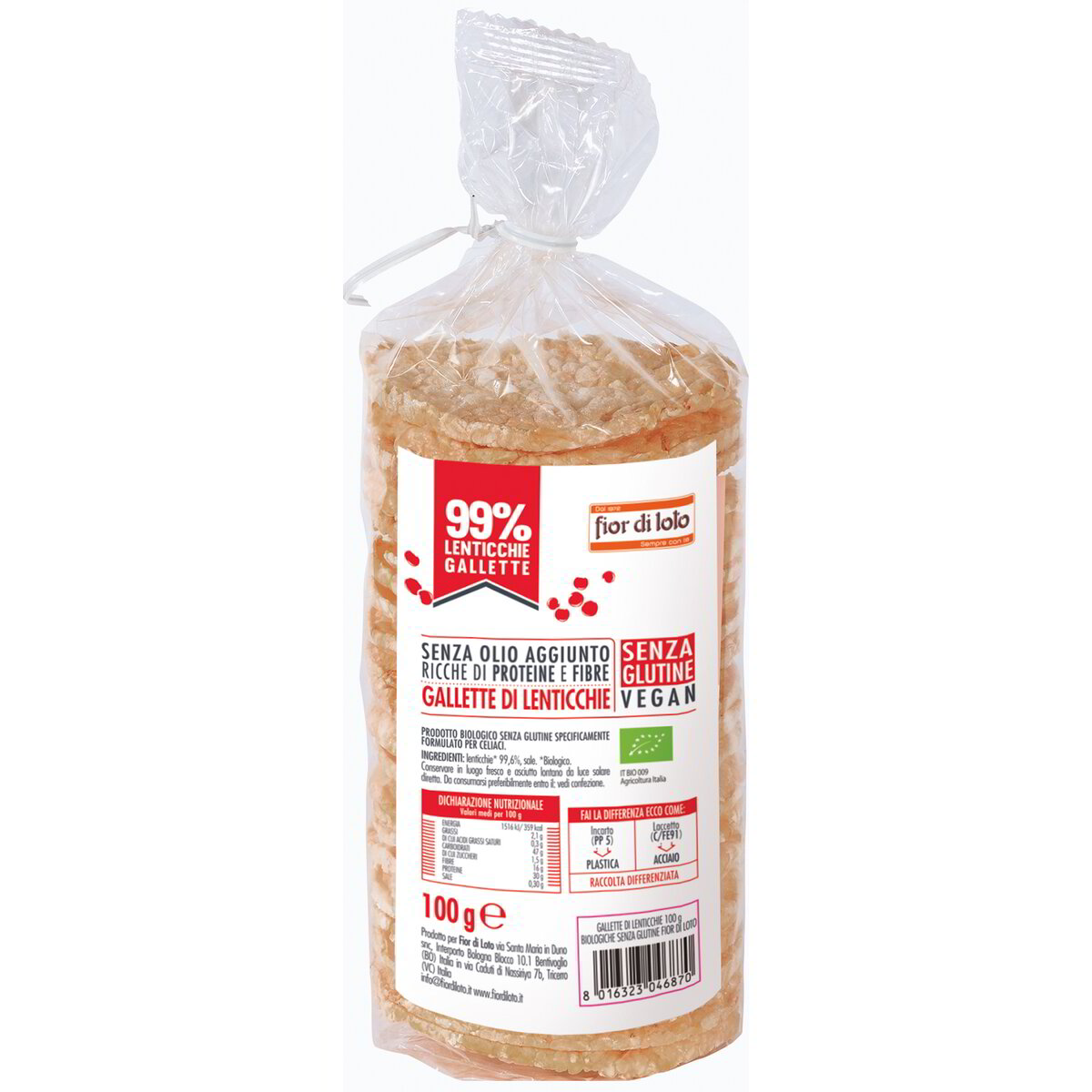 Gallette di lenticchie