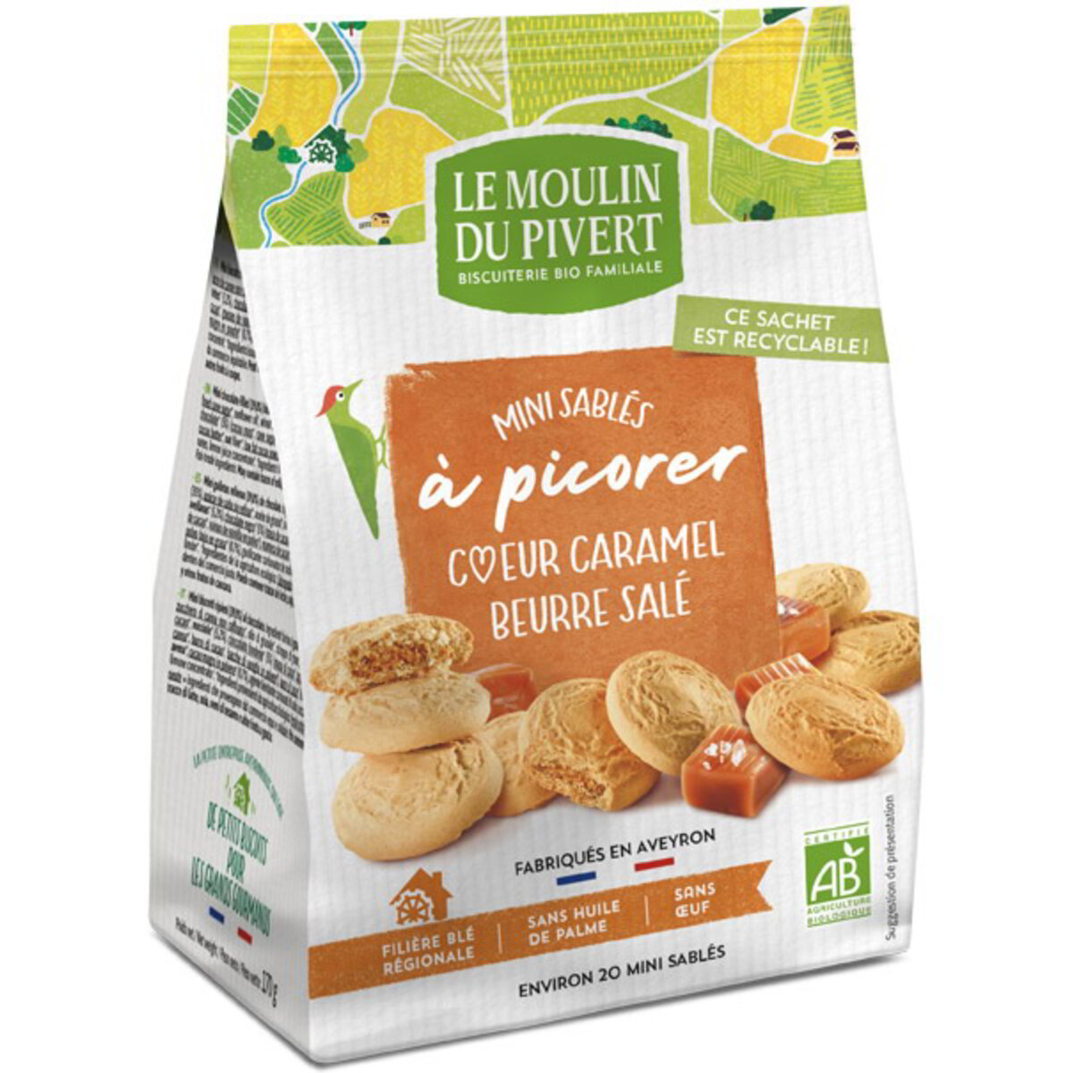 Mini Cookies al caramello e burro salato