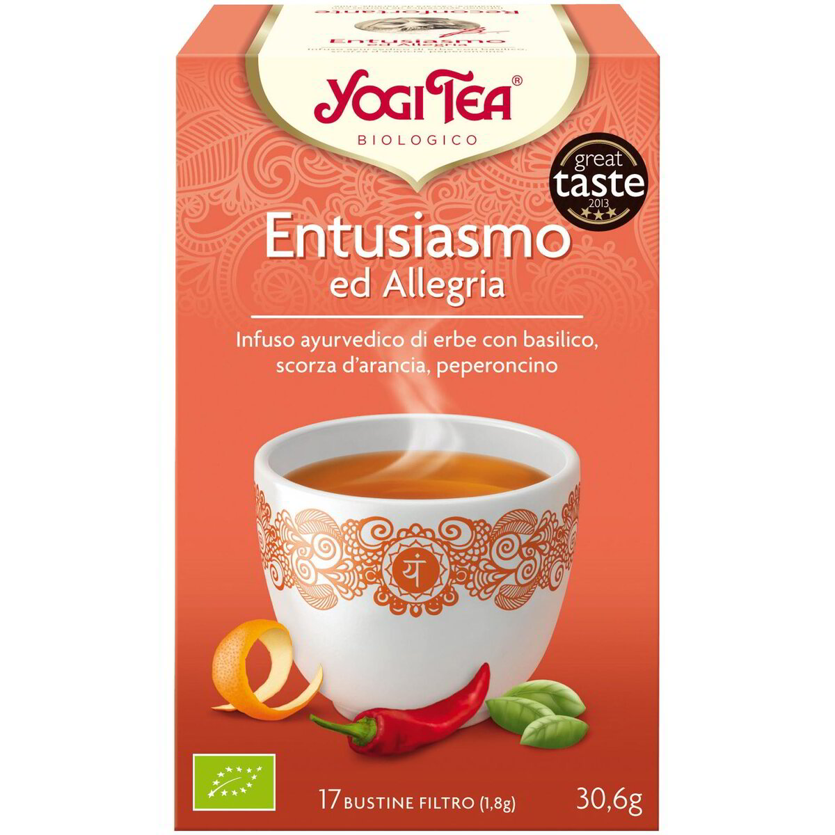 Tisana Entusiasmo e Allegria basilico e peperoncino