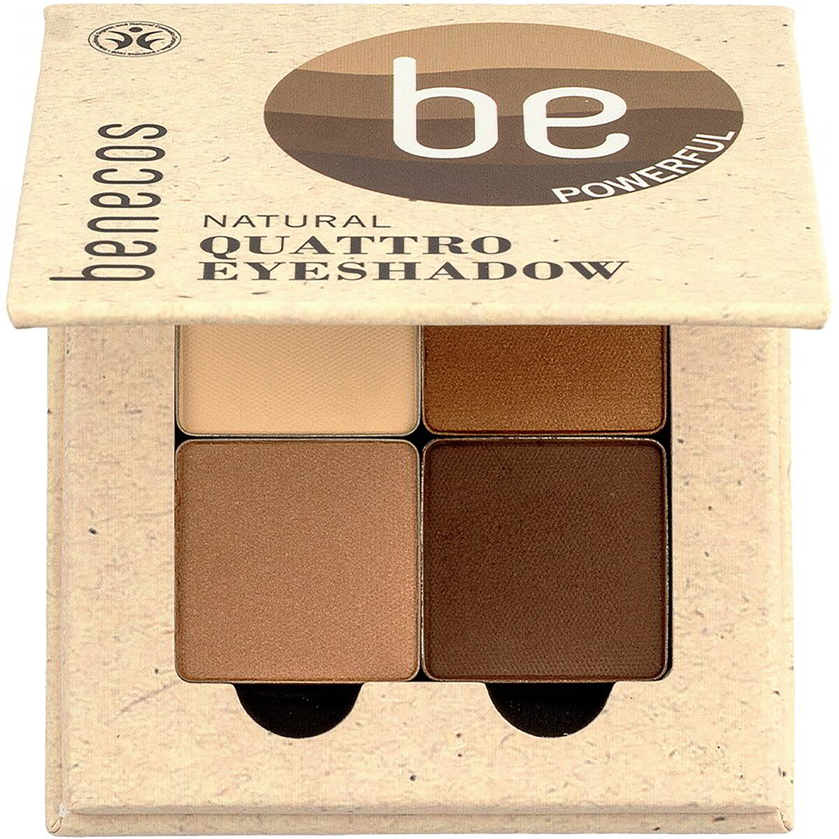Ombretto Natural Quattro Eyeshadow - Coffee & Cream