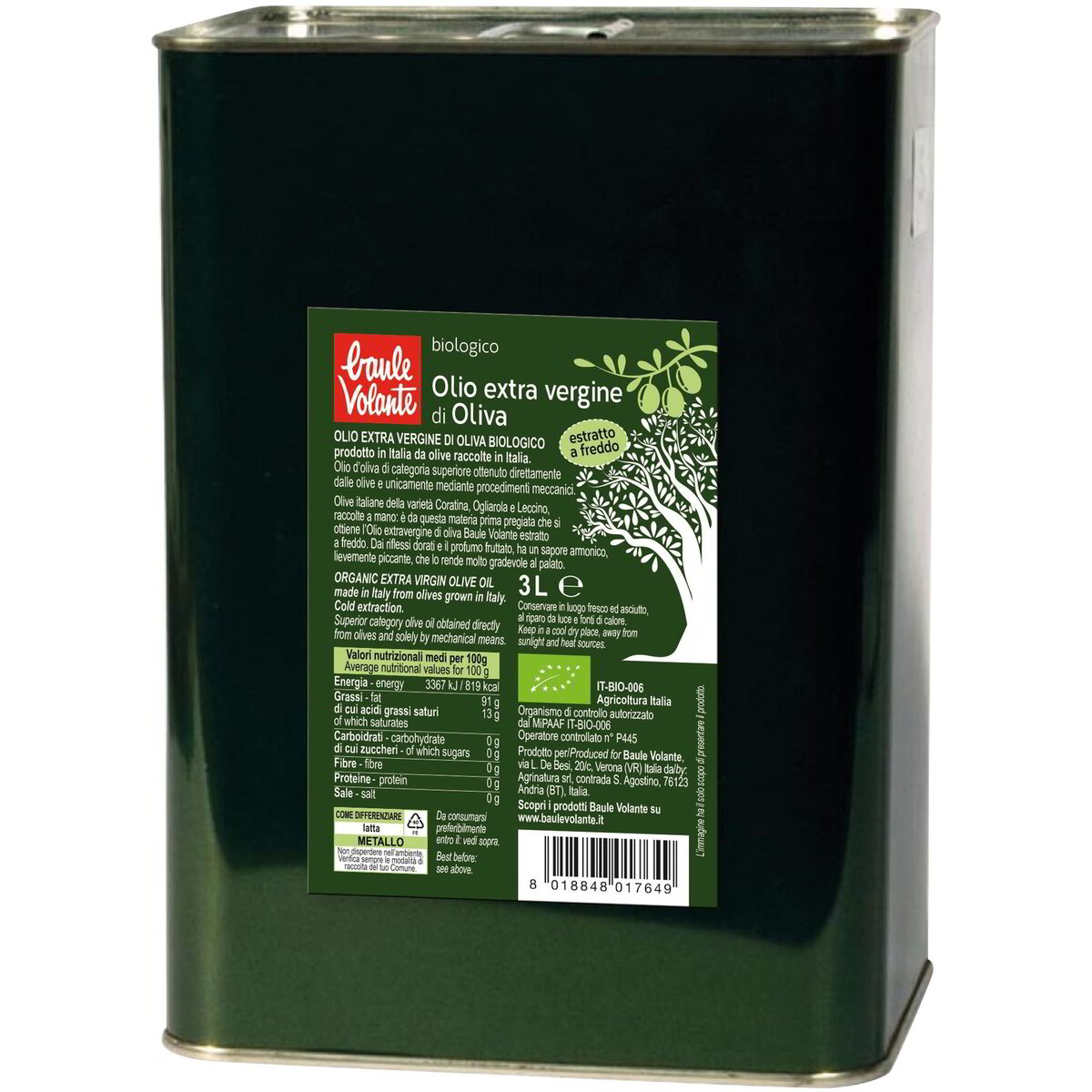 Olio extra vergine di oliva