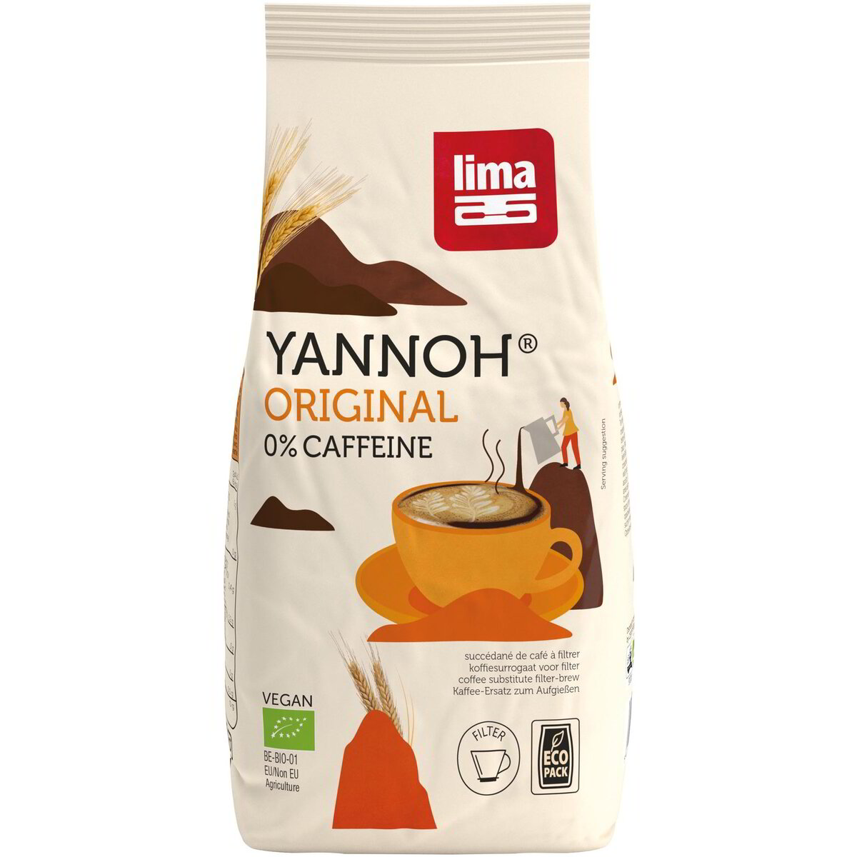 Succedaneo del caffè Yannoh per moka