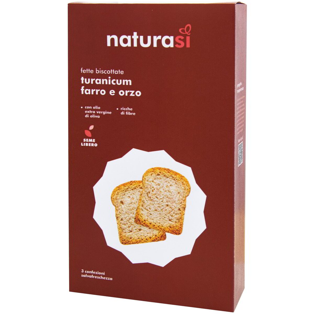 Fette biscottate Triticum turanicum farro e orzo