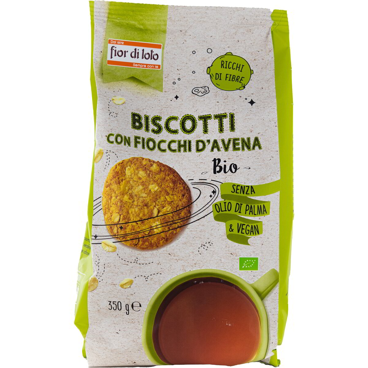 Biscotti con fiocchi di avena
