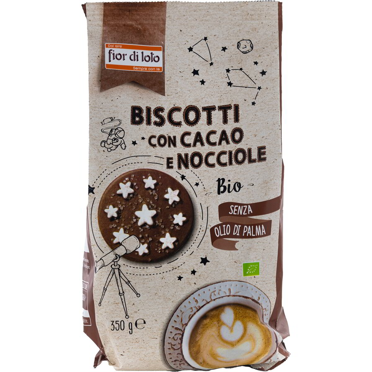 Biscotti con cacao e nocciole