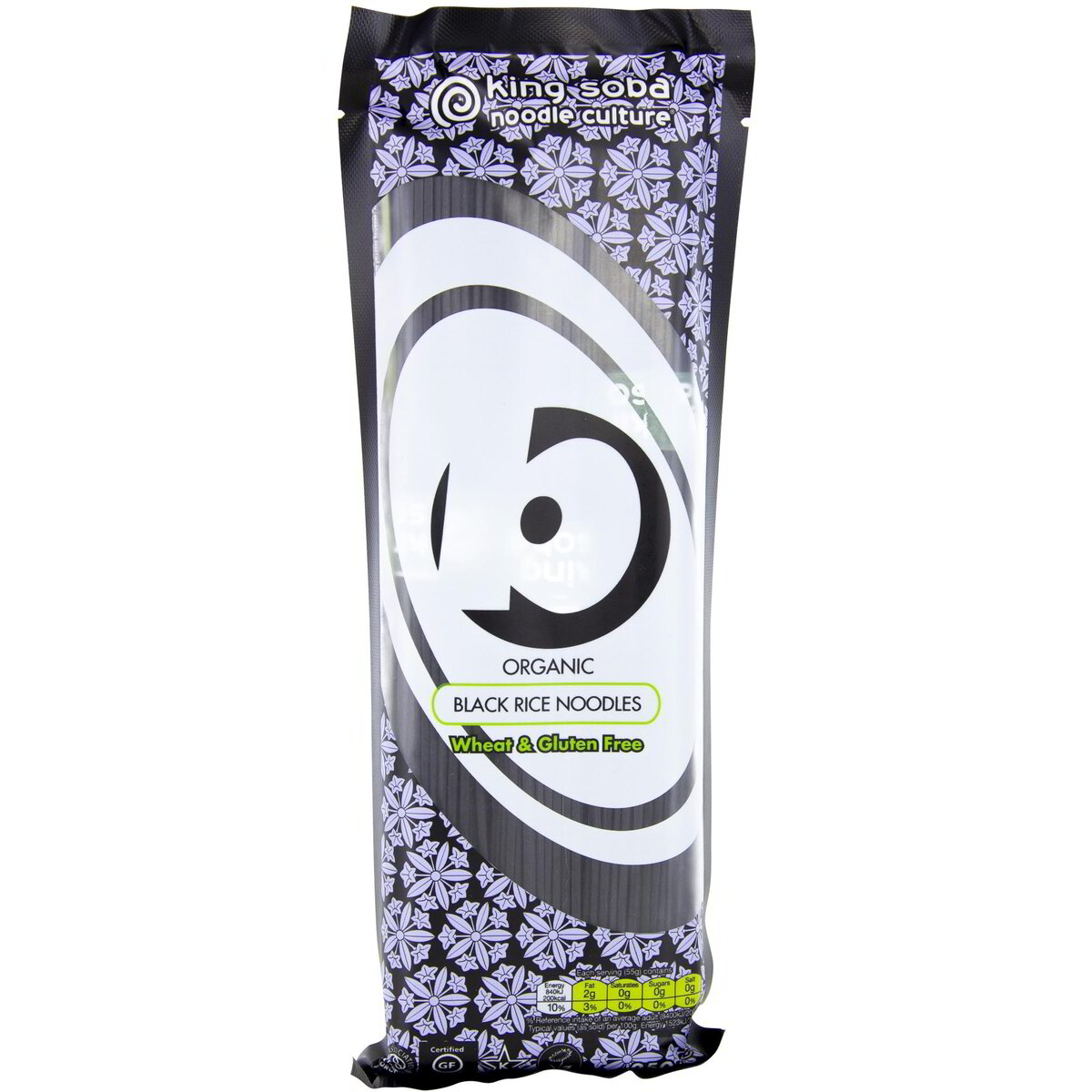 Noodles di riso integrale nero