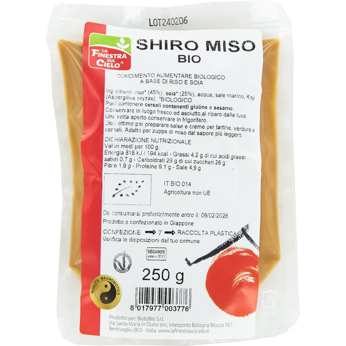 Shiro miso bianco dolce