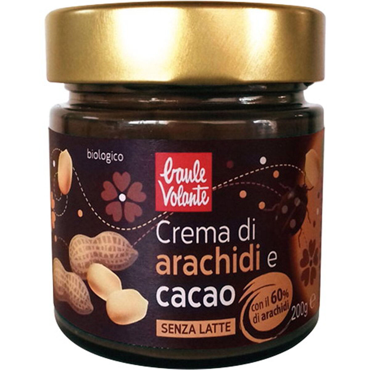 Crema spalmabile di arachidi al cacao