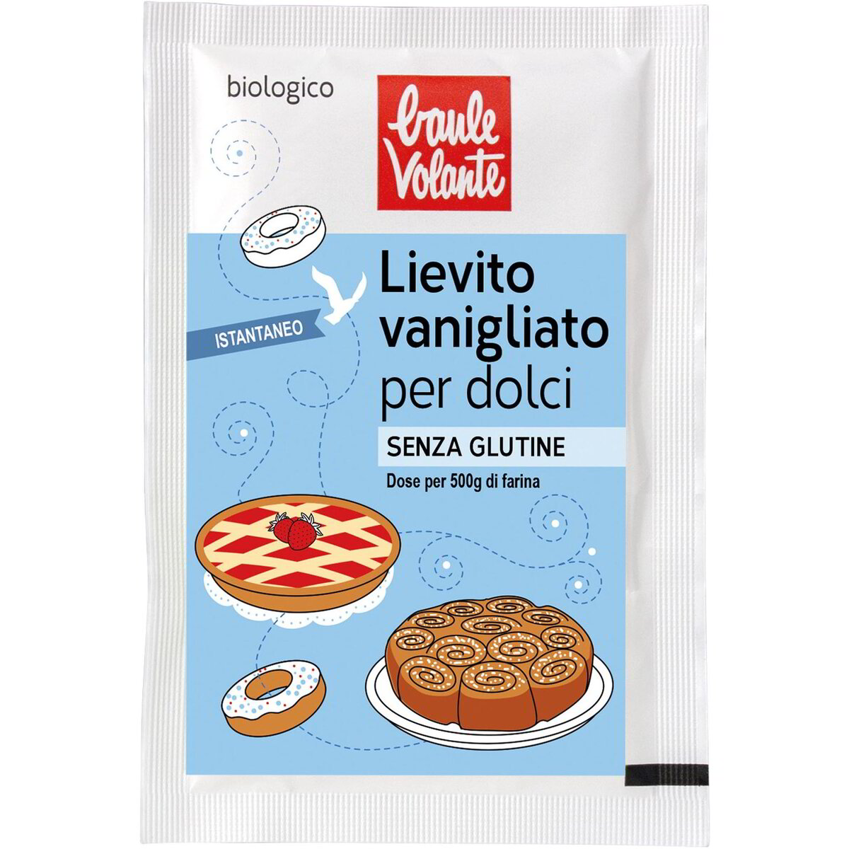 Lievito vanigliato per dolci