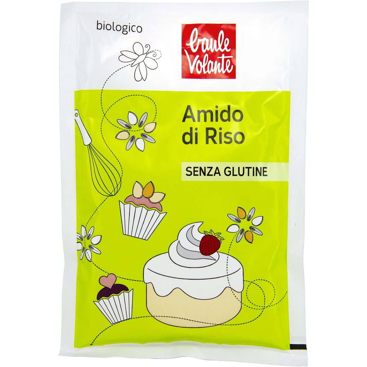 Amido di riso per dolci