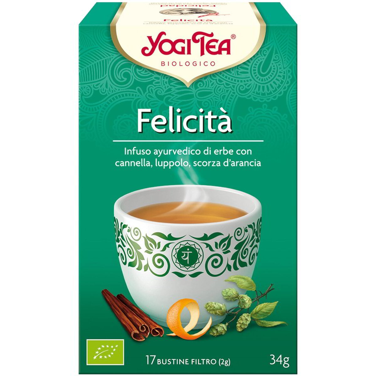Tisana Felicità di erbe e spezie ayurvediche