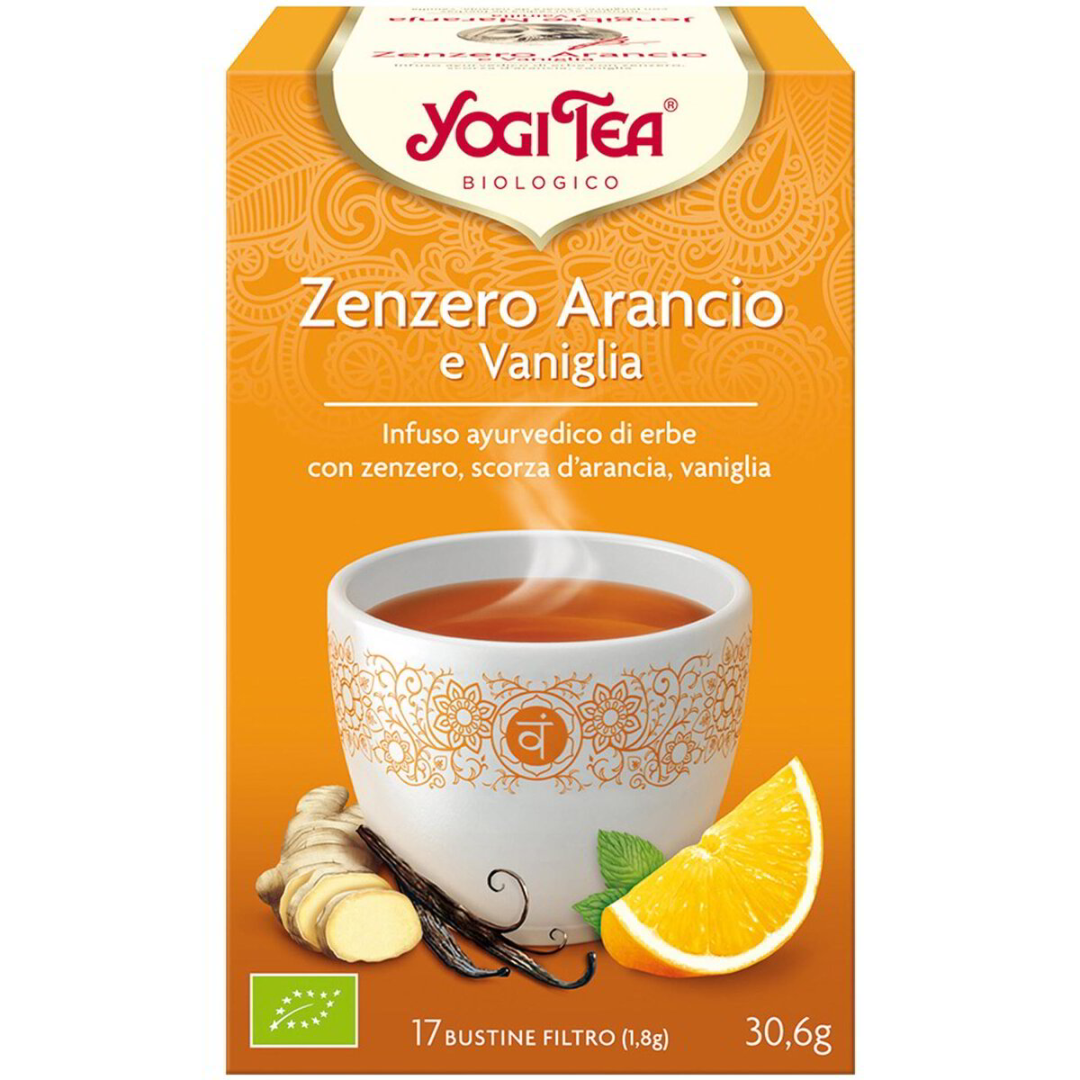 Tisana zenzero arancio e vaniglia