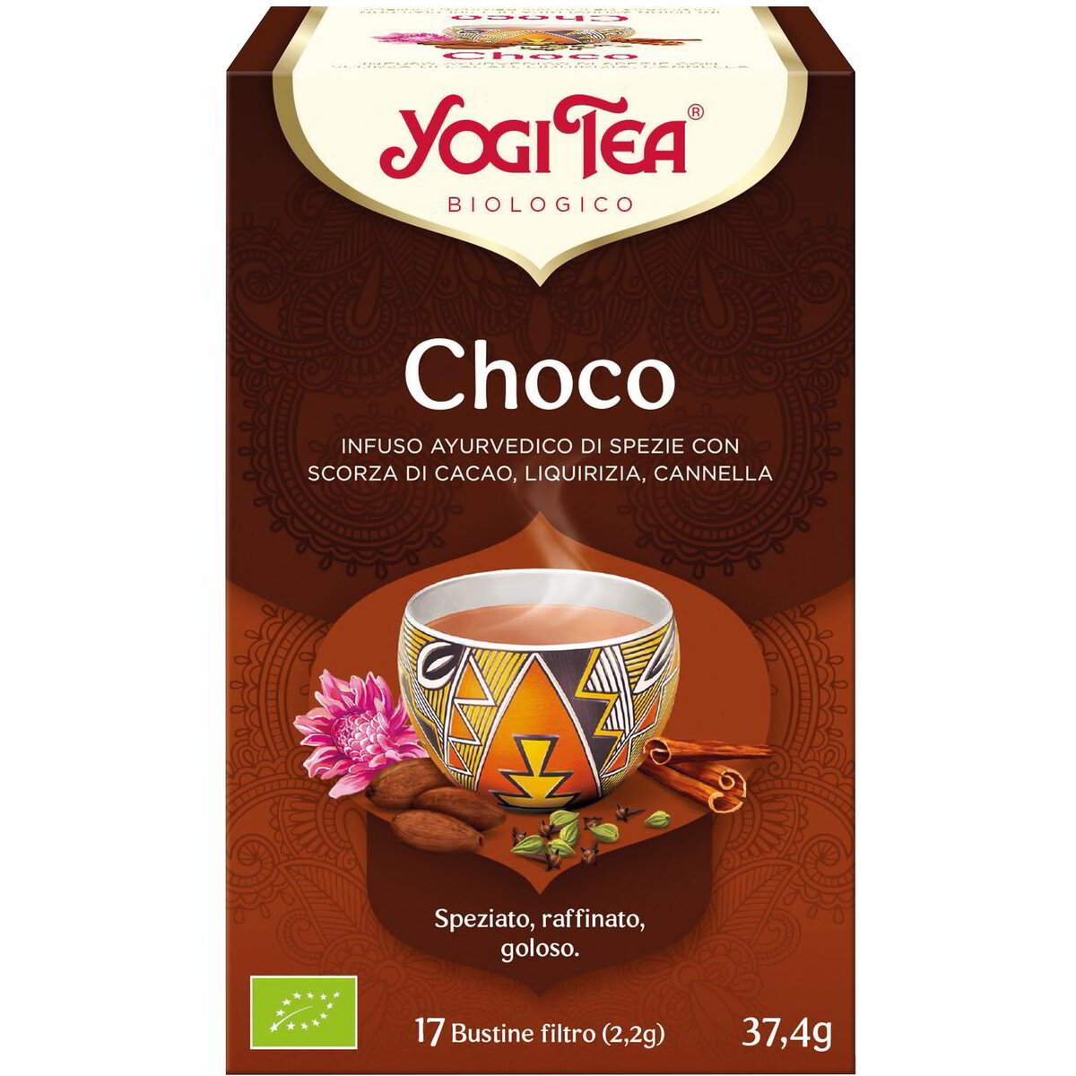 Tisana ayurvedica cacao liquirizia e cannella Choco Tè