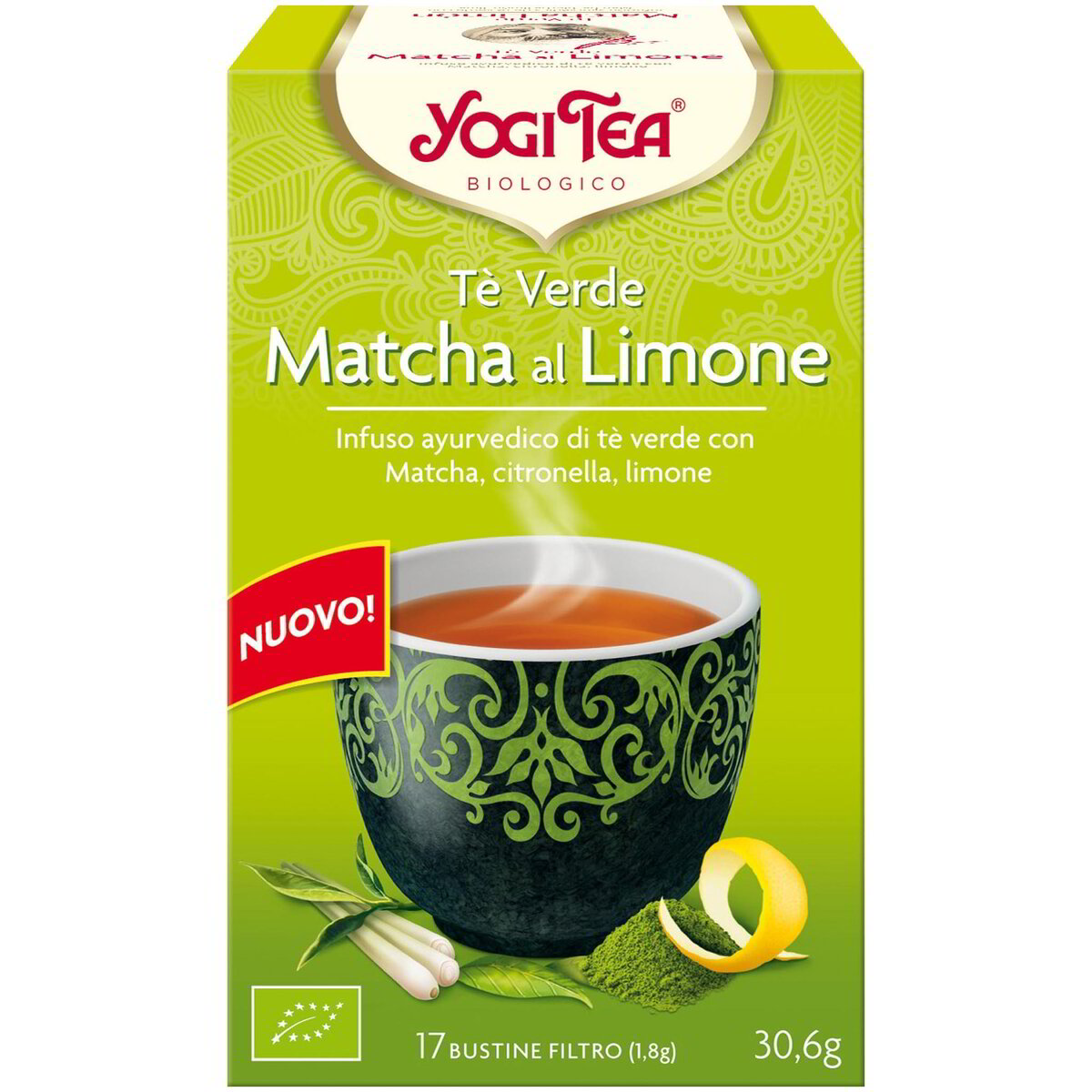 Tisana Matcha Limone con lime e citronella