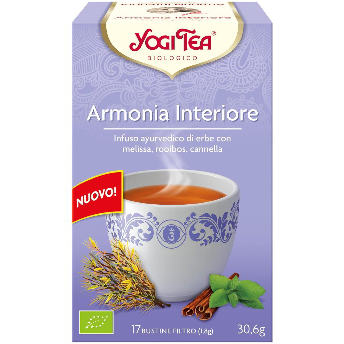 Tisana ayurvedica Armonia Interiore con melissa e roiboos