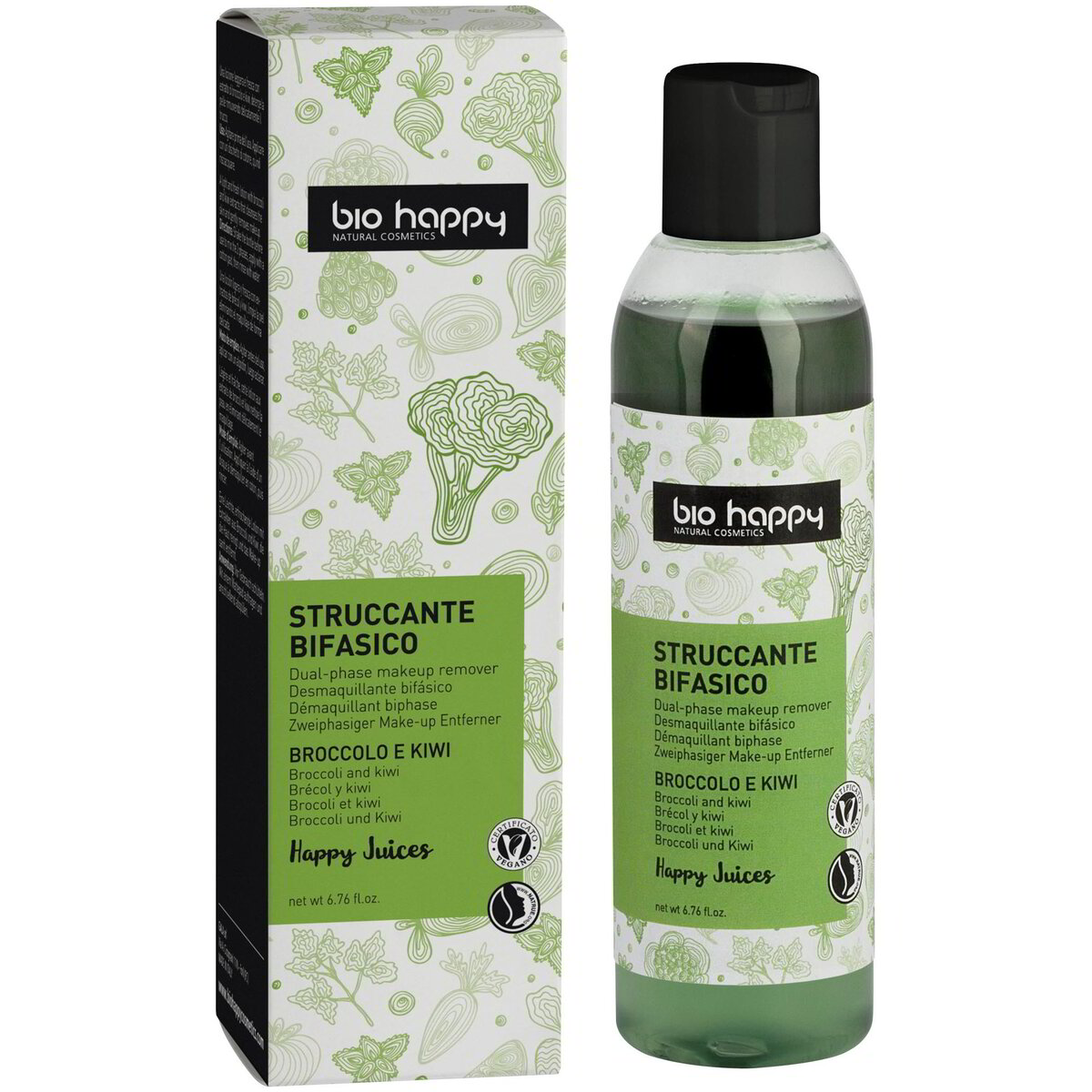 Struccante bifasico Happy Juices broccoli e kiwi
