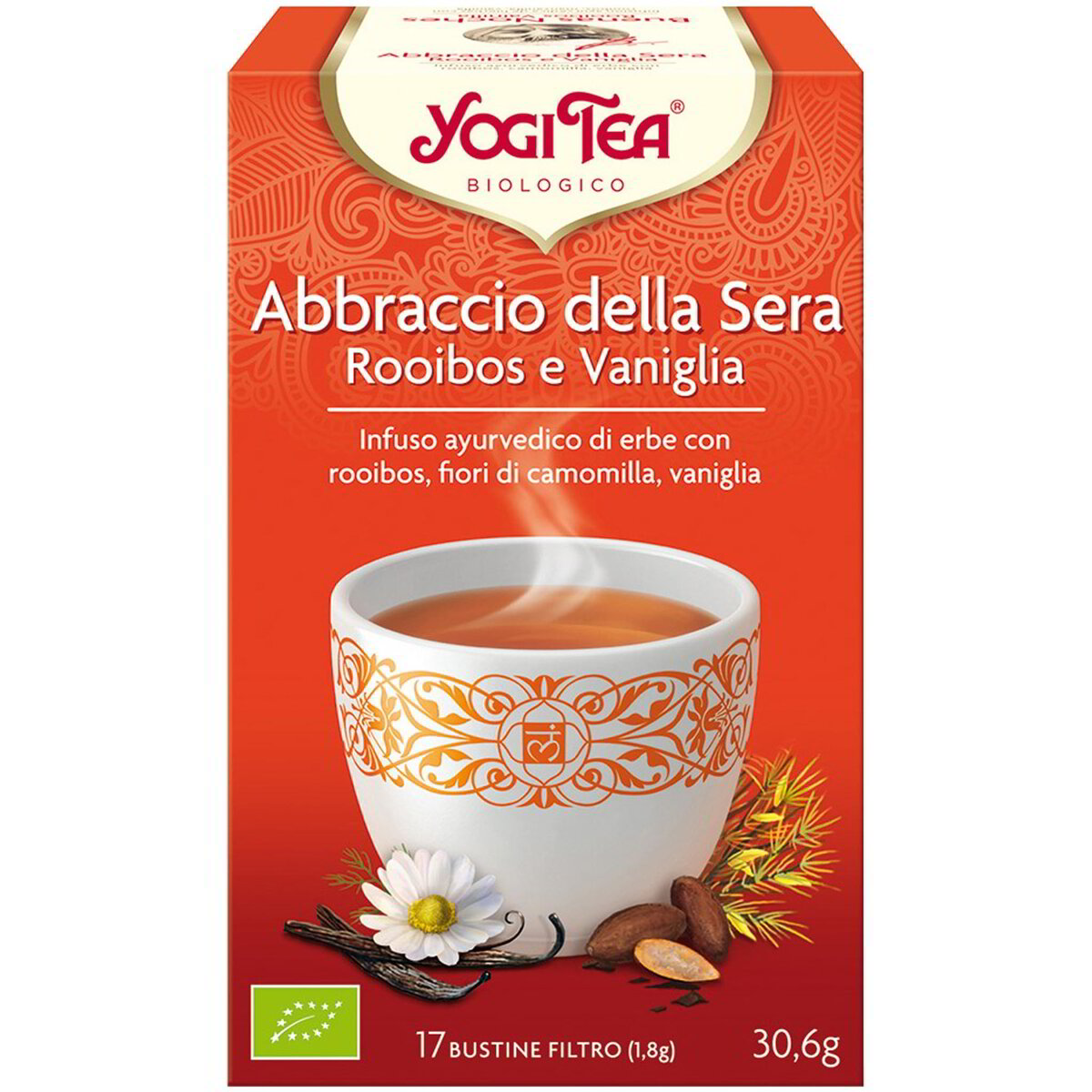 Tisana Abbraccio della Sera rooibos camomilla e vaniglia