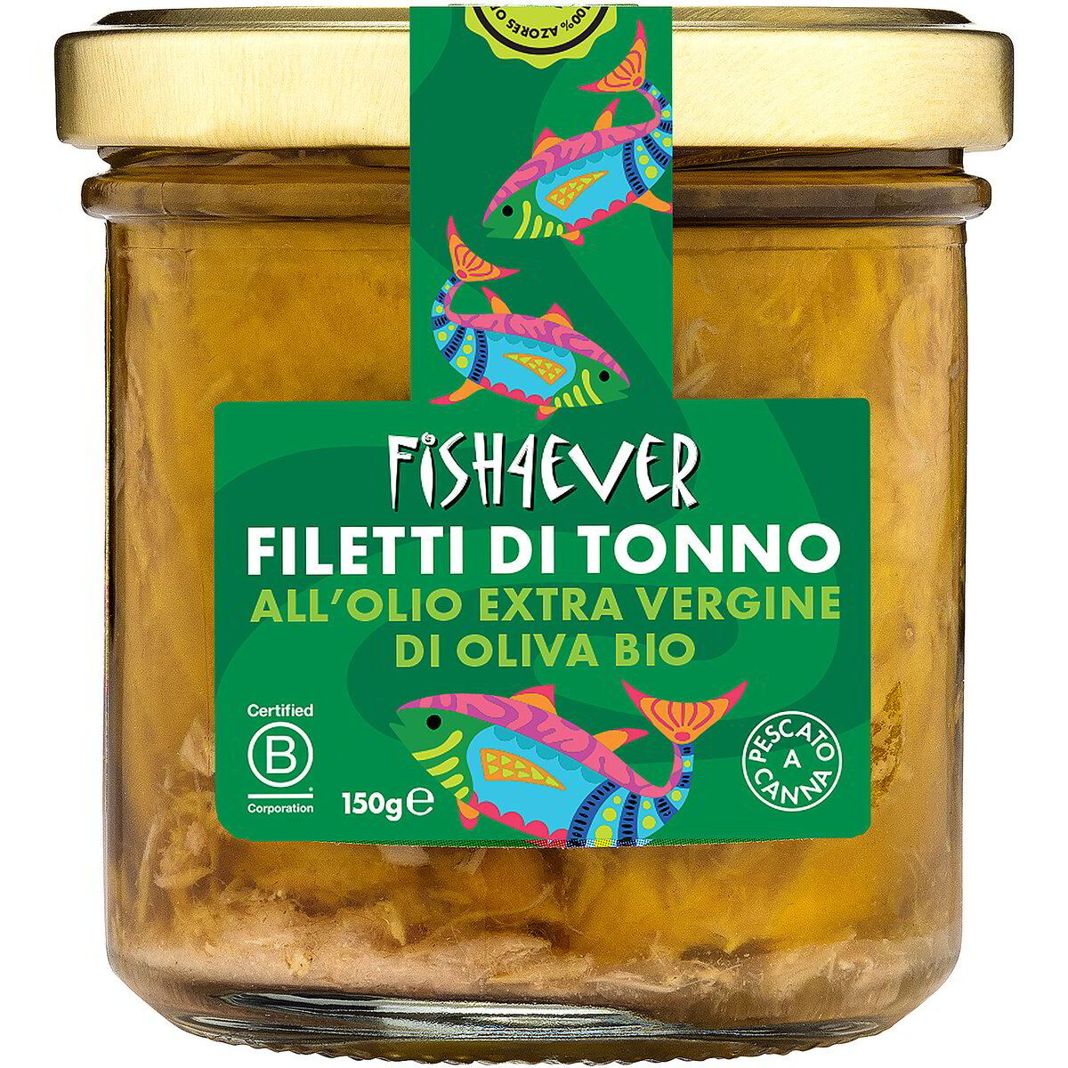 Filetti di tonno dell’Atlantico al naturale in olio di oliva