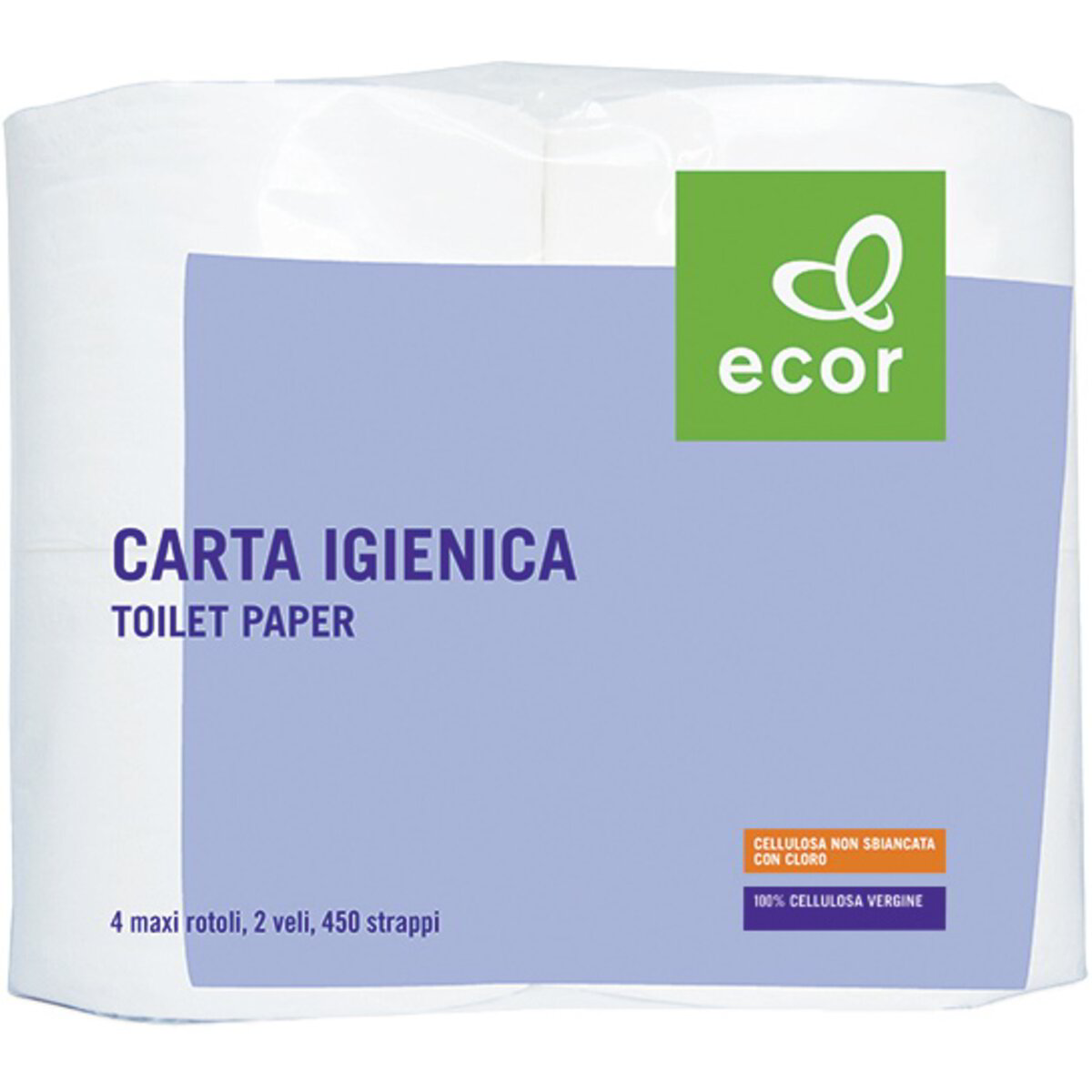 Carta igienica 450 strappi 2 veli