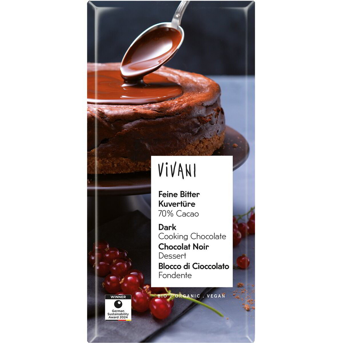 Cioccolato fondente in blocco