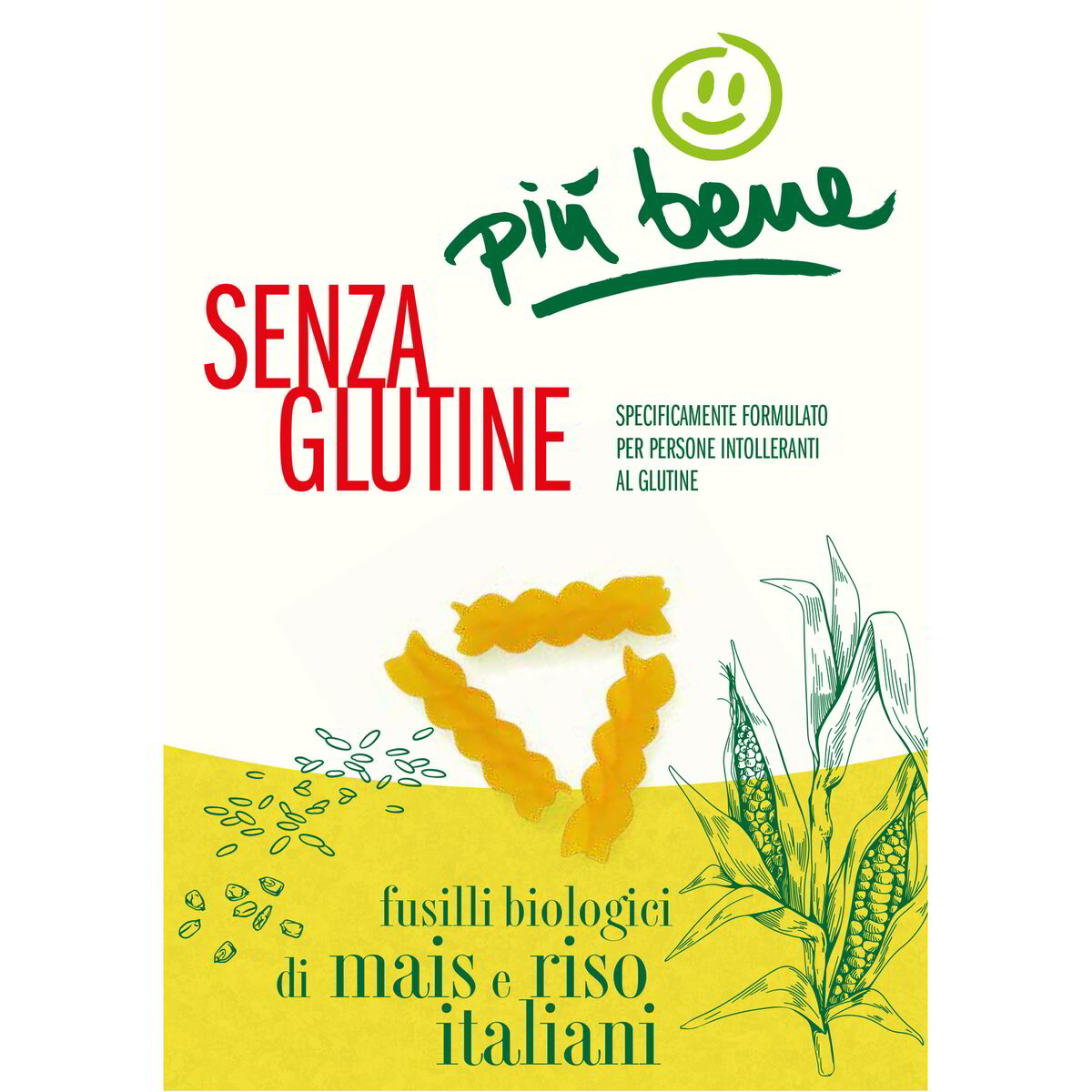 Fusilli di mais e riso