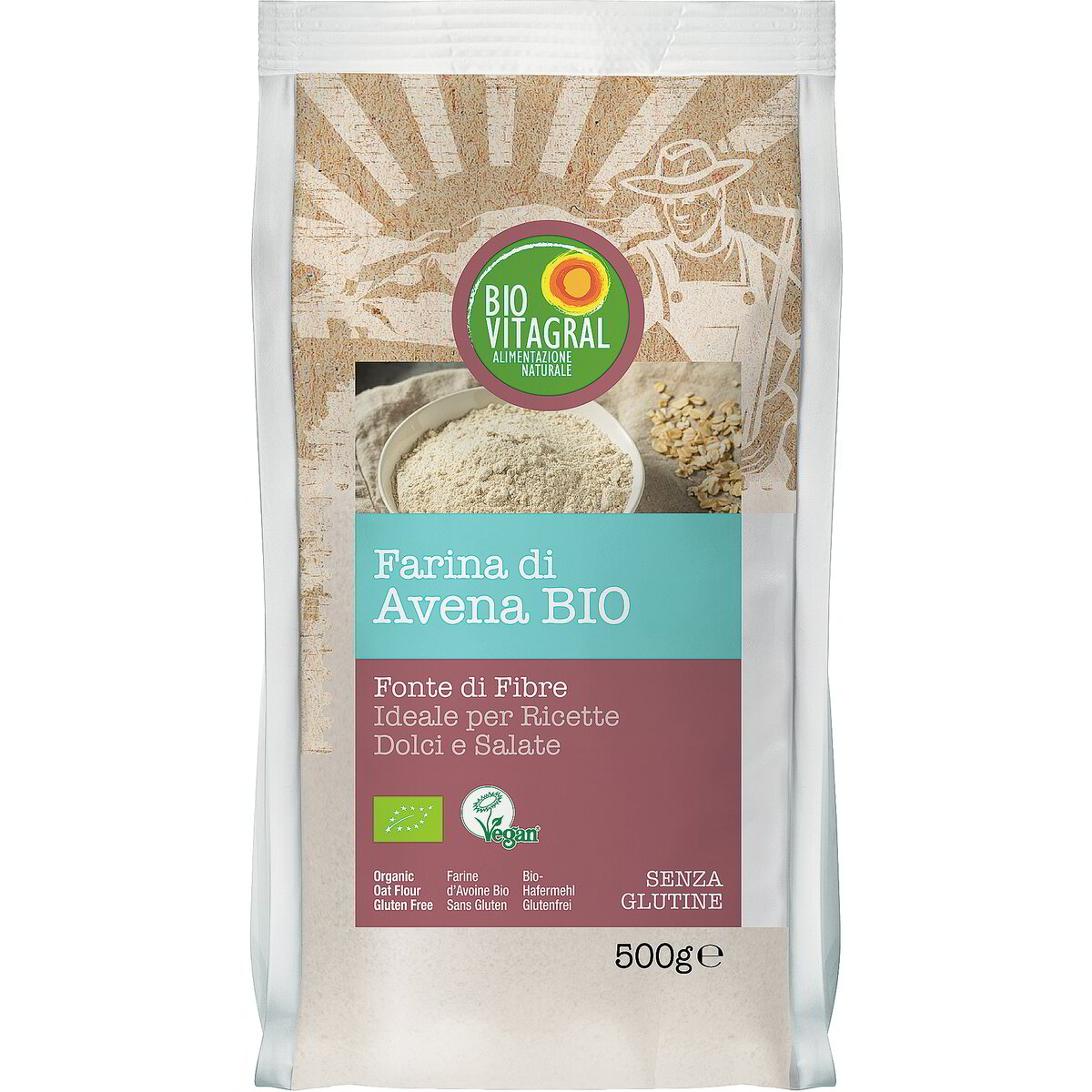 Farina di avena integrale