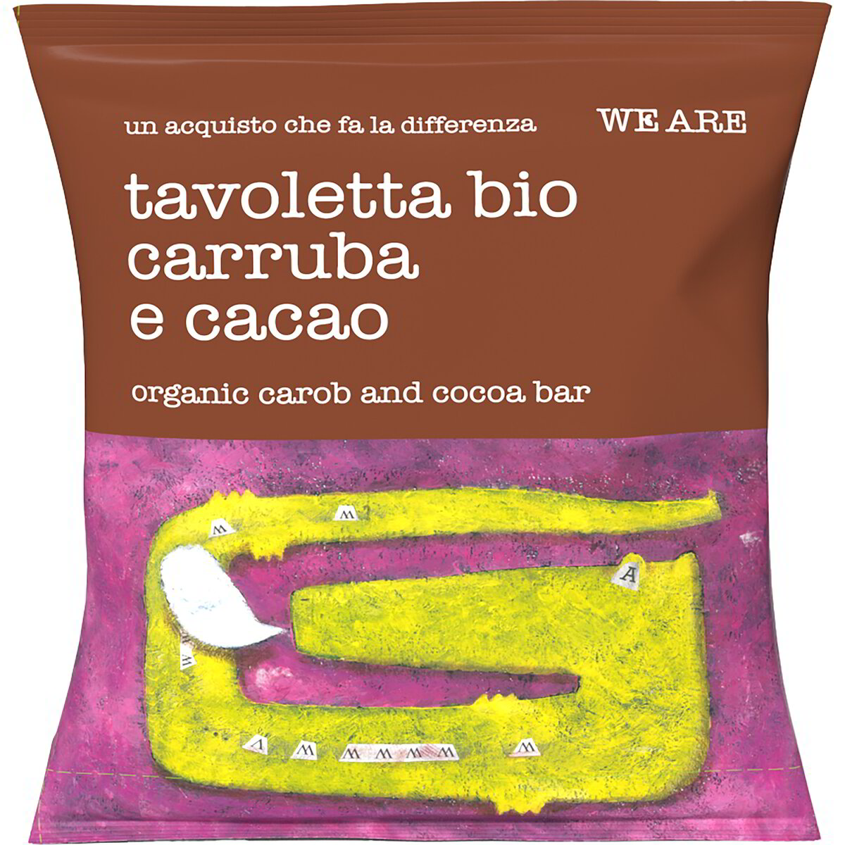 Tavoletta di carruba e cacao