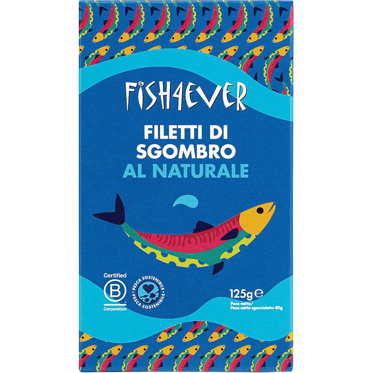 Filetti di sgombro al naturale