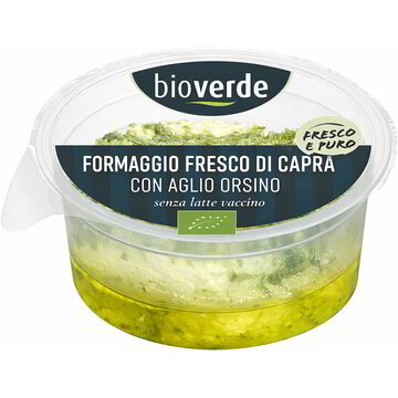 Formaggio di capra fresco con aglio orsino